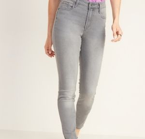 Old Navy Rockstar Skinny Jean Women's Size 12 Grey/Gray
